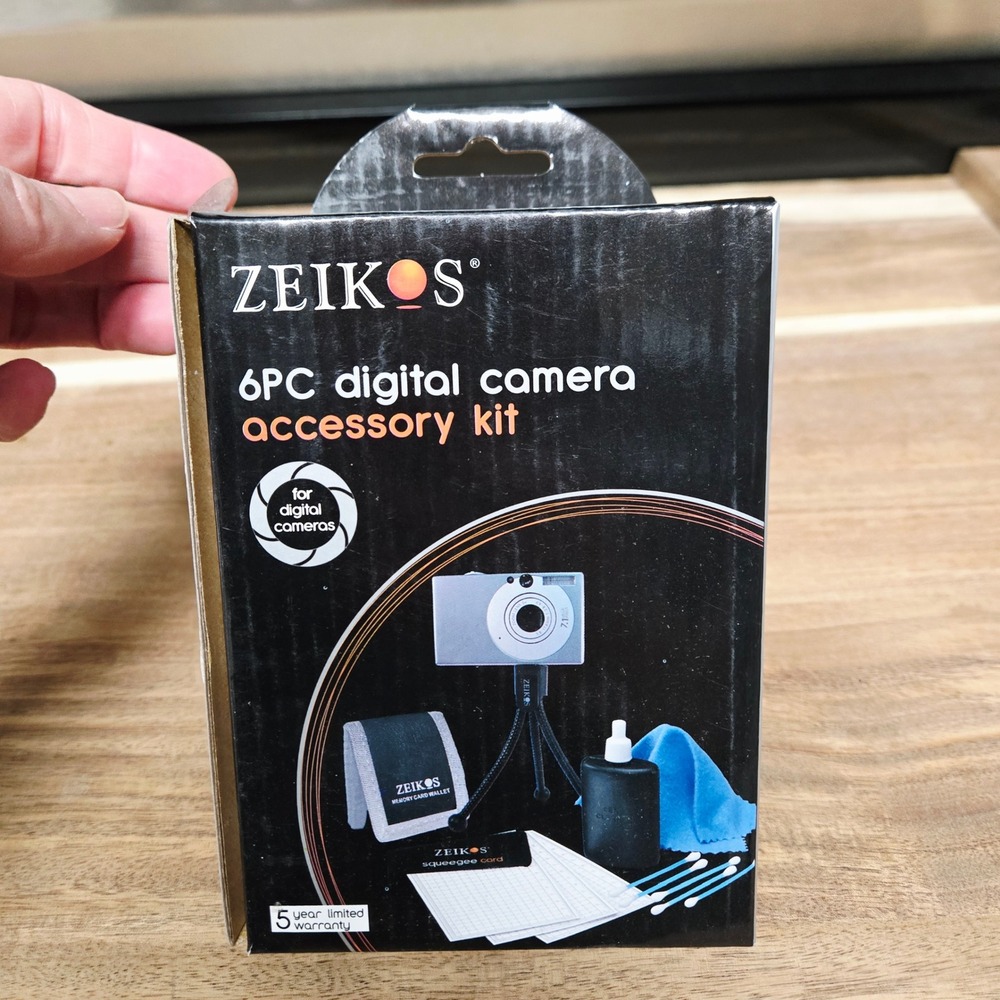 Zeikos 6PC Digital Camera Accessory Kit Cleaning Maintenance Set New